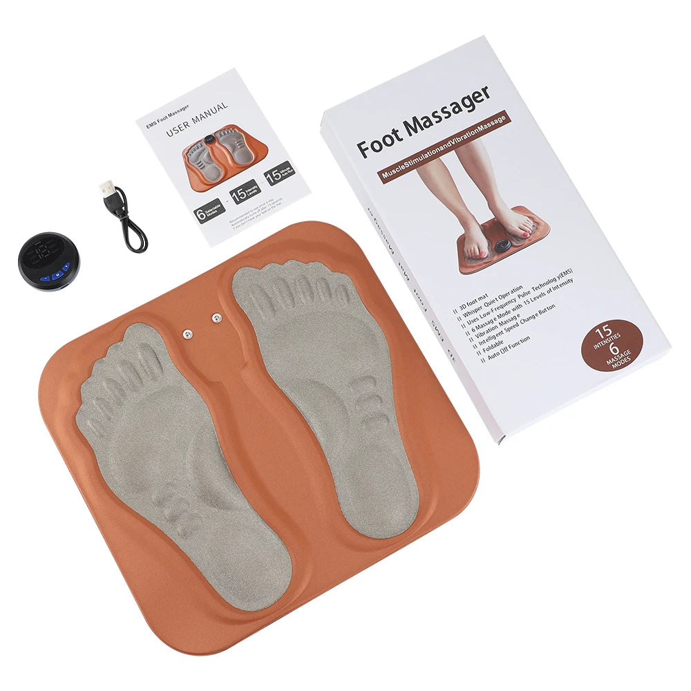 3D Smart Foot Massage Pad with Remote Control - Smarsty