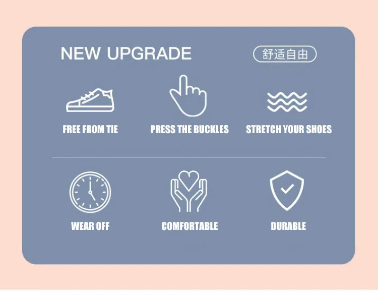 8mm No Tie Shoe Laces Press Lock Shoelaces Without Ties Elastic Laces Sneaker Kids Adult Widened Flat Shoelace for Shoes - Smarsty