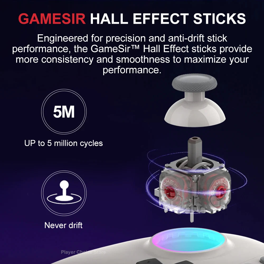 GameSir Nova PC Gamepad with HD Rumble for Nintendo Switch - Smarsty