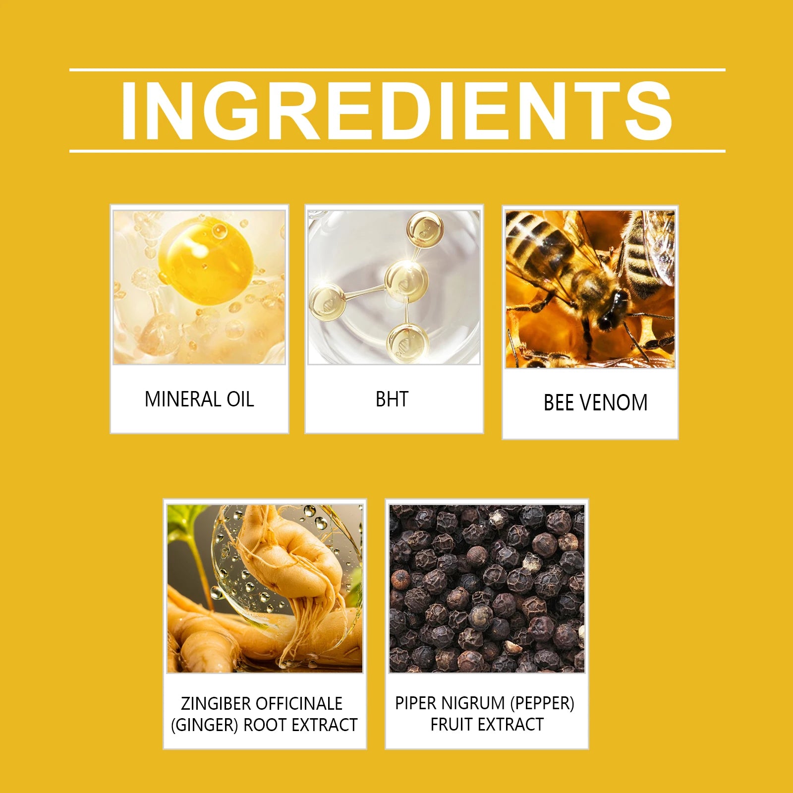 Bee Venom Firming Oil for Weight Loss and Cellulite - Smarsty