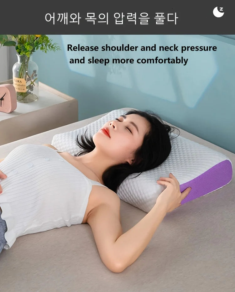 Breathable TPE Neck Pillow for Zero Pressure Support - Smarsty