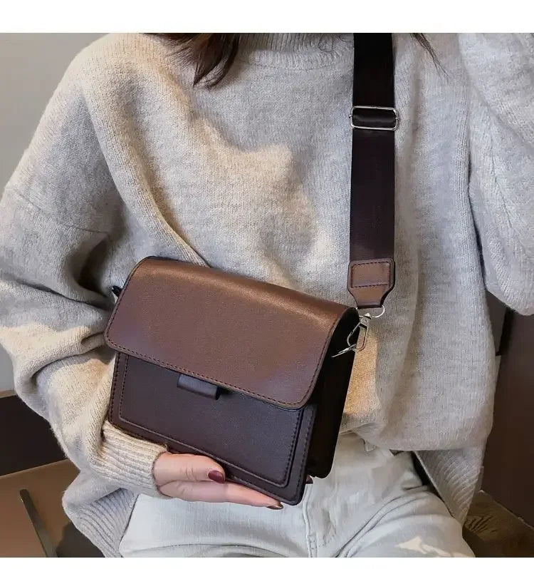PU Leather Crossbody Bag For Women Travel Essentials - Smarsty