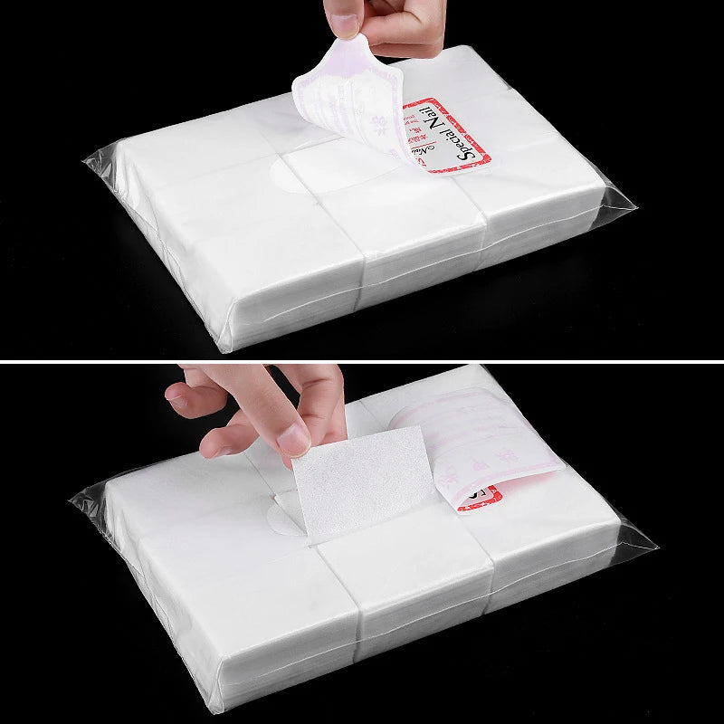 100 Percent Cotton Lint-Free Nail Wipes for Easy Removal - Smarsty