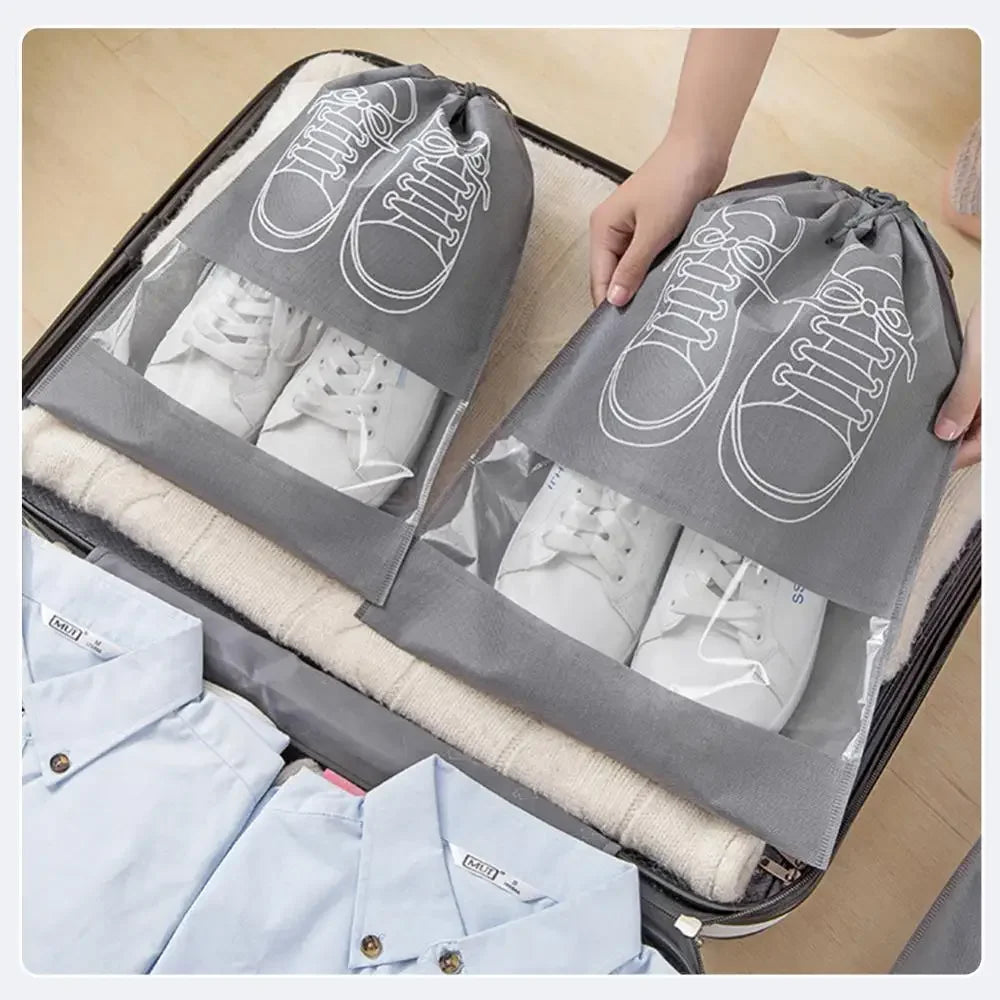 Nonwoven Shoe Storage Bag Travel Organizer Waterproof - Smarsty