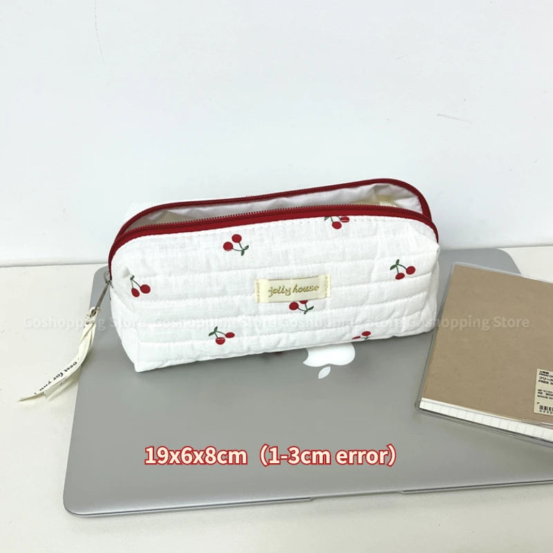Large Capacity Women's Cosmetic Bags Cases Casual Ladies Small Storage Bag with Zipper Female Travel Clutch Bag Small Handbags - Smarsty