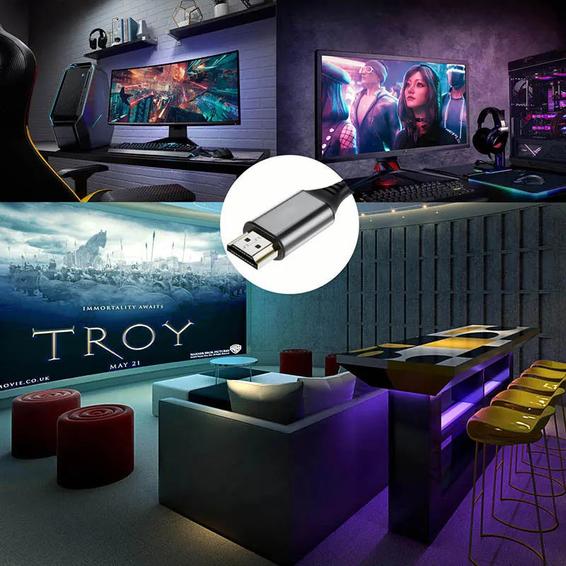 8K HDMI Cable for High-Speed Gaming and Streaming - Smarsty