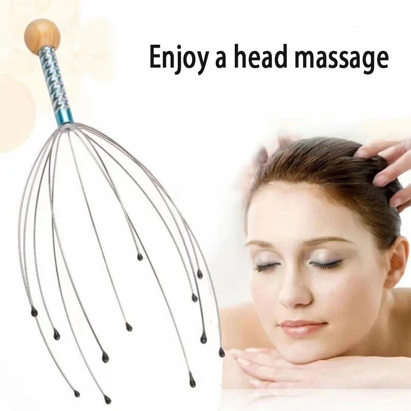 Head Massager Tool for Relaxation and Scalp Therapy - Smarsty