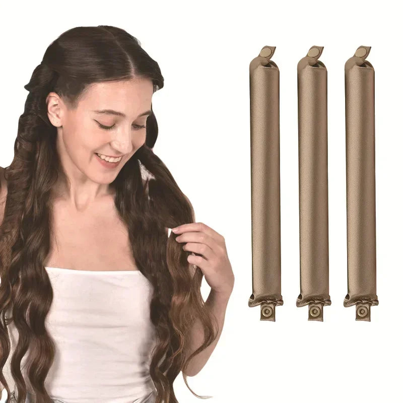 Heatless Hair Curler Rods for Effortless Curls - Smarsty