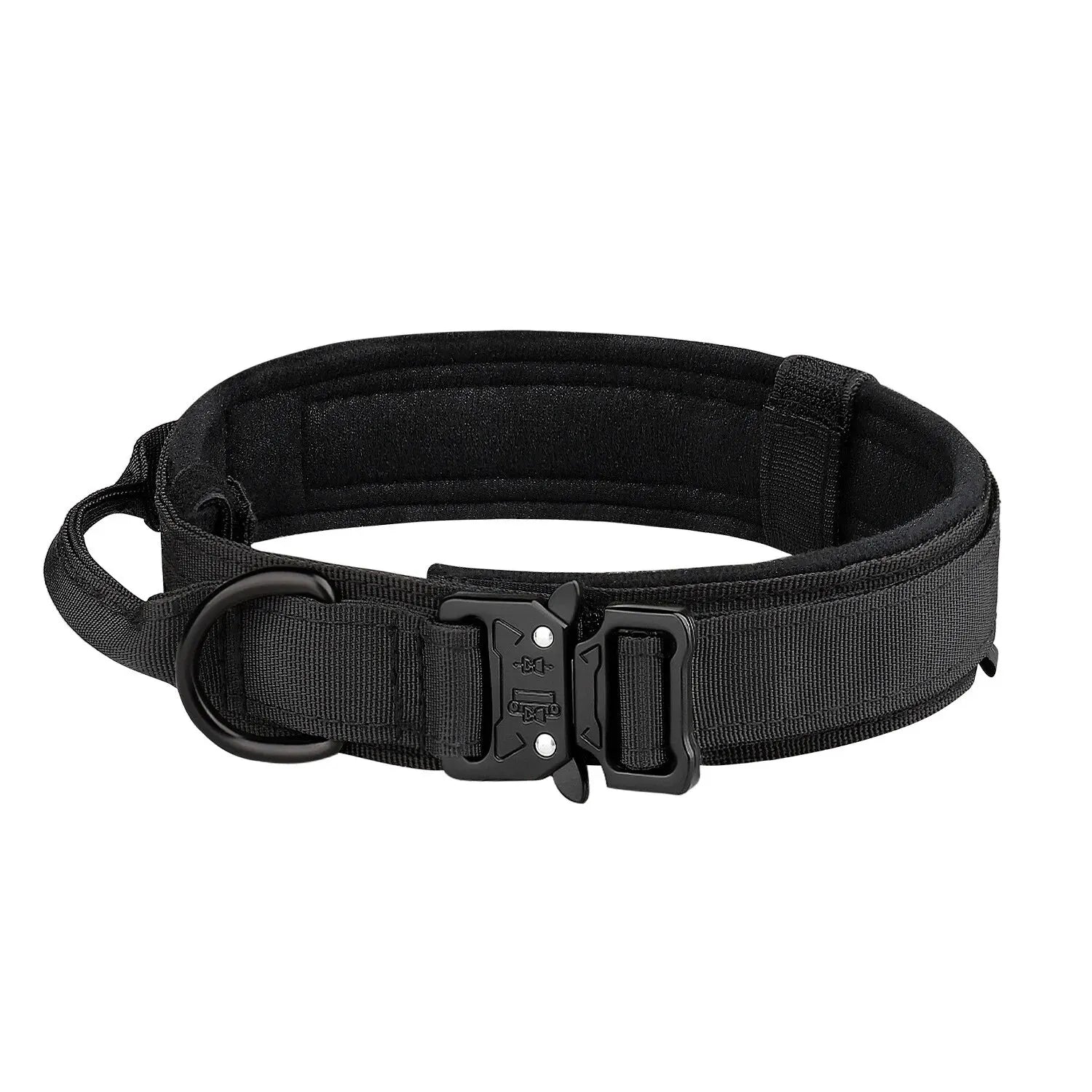 Tactical Nylon Dog Collar with Metal Buckle - Smarsty