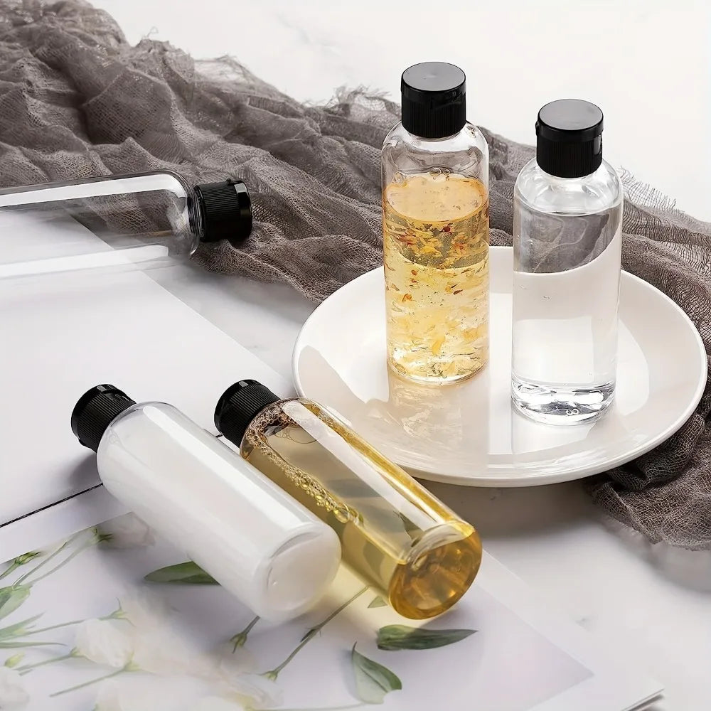 5PCS Refillable Travel Bottles Set for Shampoo and Conditioner - Smarsty