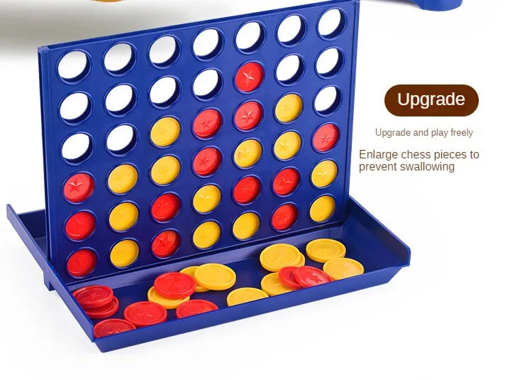 Four In A Row Bingo Chess Connect Classic Family Board Game Toys Fun Educational Toy for Kids Children Entertainment Game by Smarsty