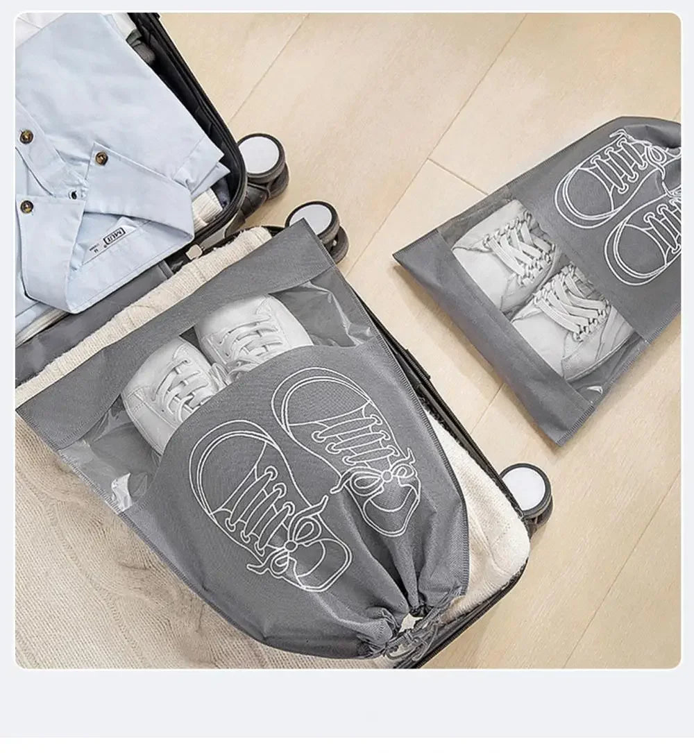 Nonwoven Shoe Storage Bag Travel Organizer Waterproof - Smarsty