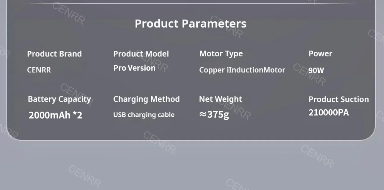 Cordless Car Vacuum Cleaner Portable Handheld Rechargeable - Smarsty