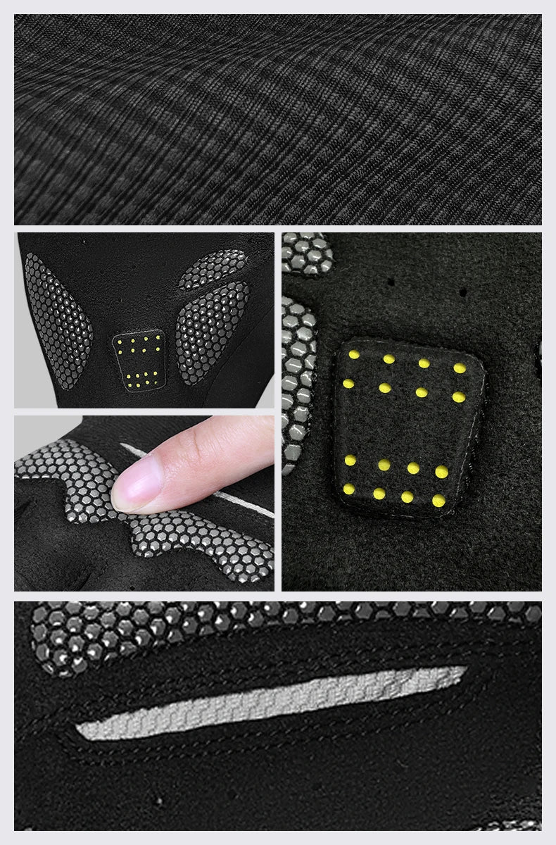 INBIKE Breathable Half Finger Cycling Gloves with Shock Absorption - Smarsty