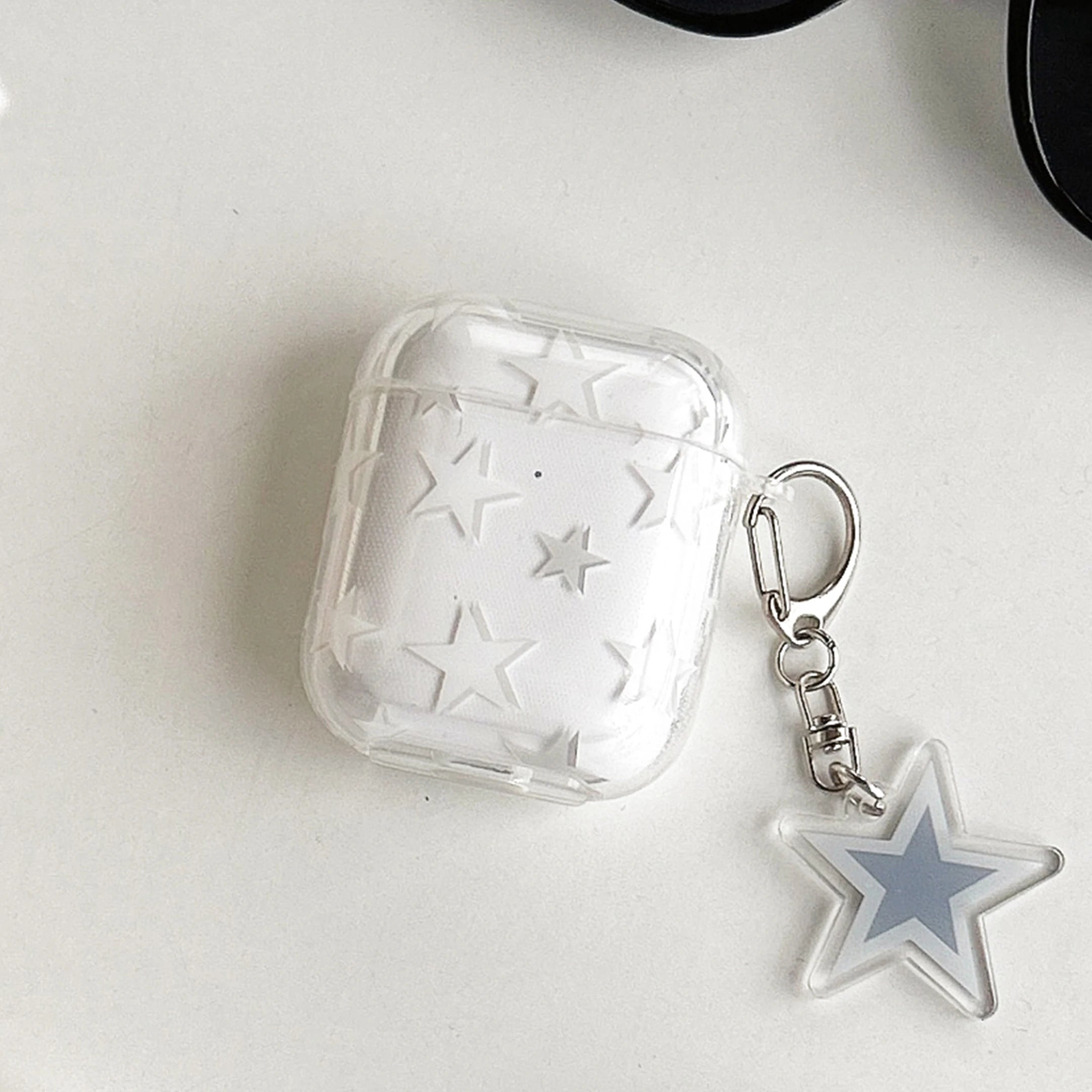 Wireless Bluetooth Earphone Case with Star Pattern - Smarsty