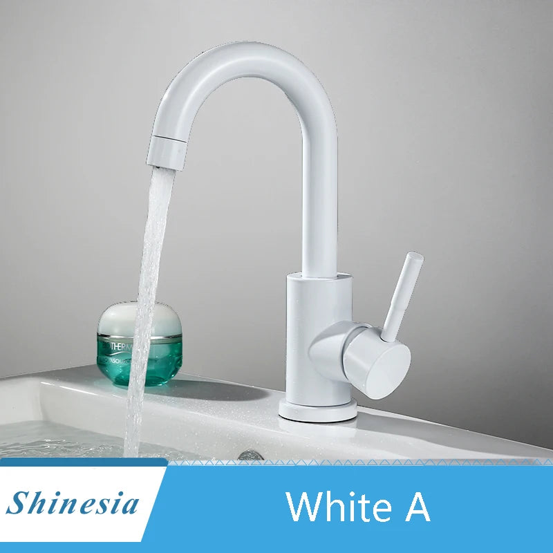 Shinesia Matte Black Bathroom Faucet for Stylish Sinks - Smarsty
