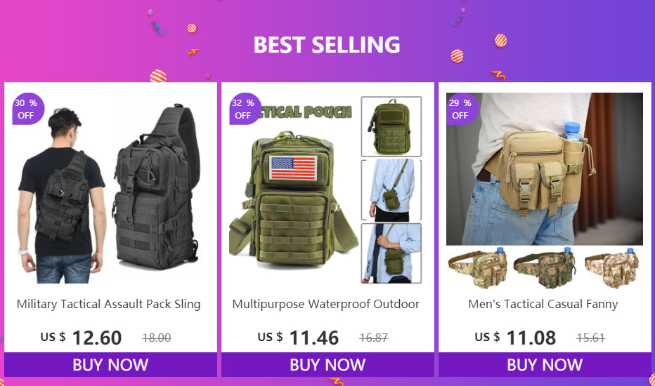 30L/50L 1000D Nylon Waterproof Trekking Fishing Hunting Bag Backpack Outdoor Rucksacks Tactical Sports Camping Hiking - Smarsty