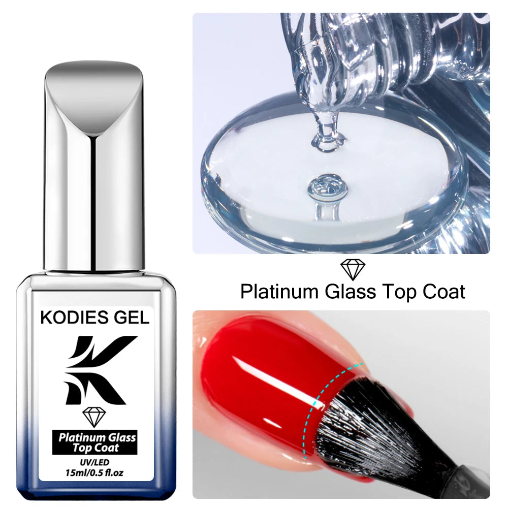 Kodies Gel Super Shine Top Coat Nail Polish - Smarsty