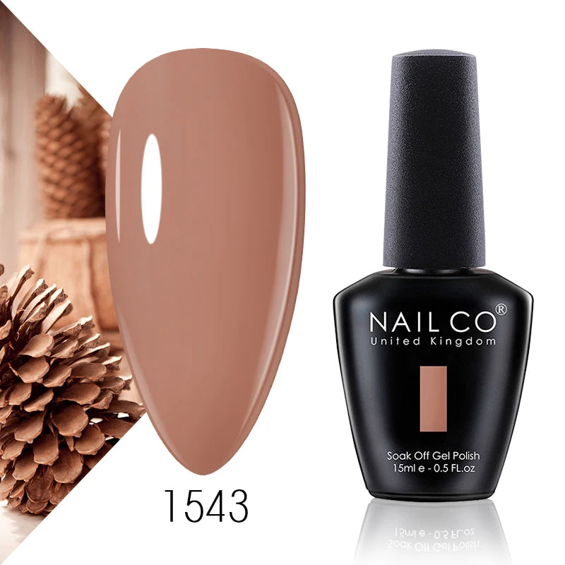 NAILCO 15ml Gel Top Coat and Base Coat for Long-Lasting Shine - Smarsty