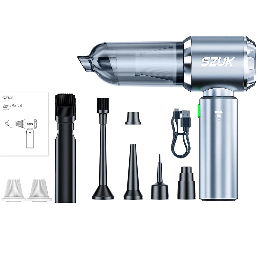 Wireless Car Vacuum Cleaner Powerful Mini Handheld For Home - Smarsty
