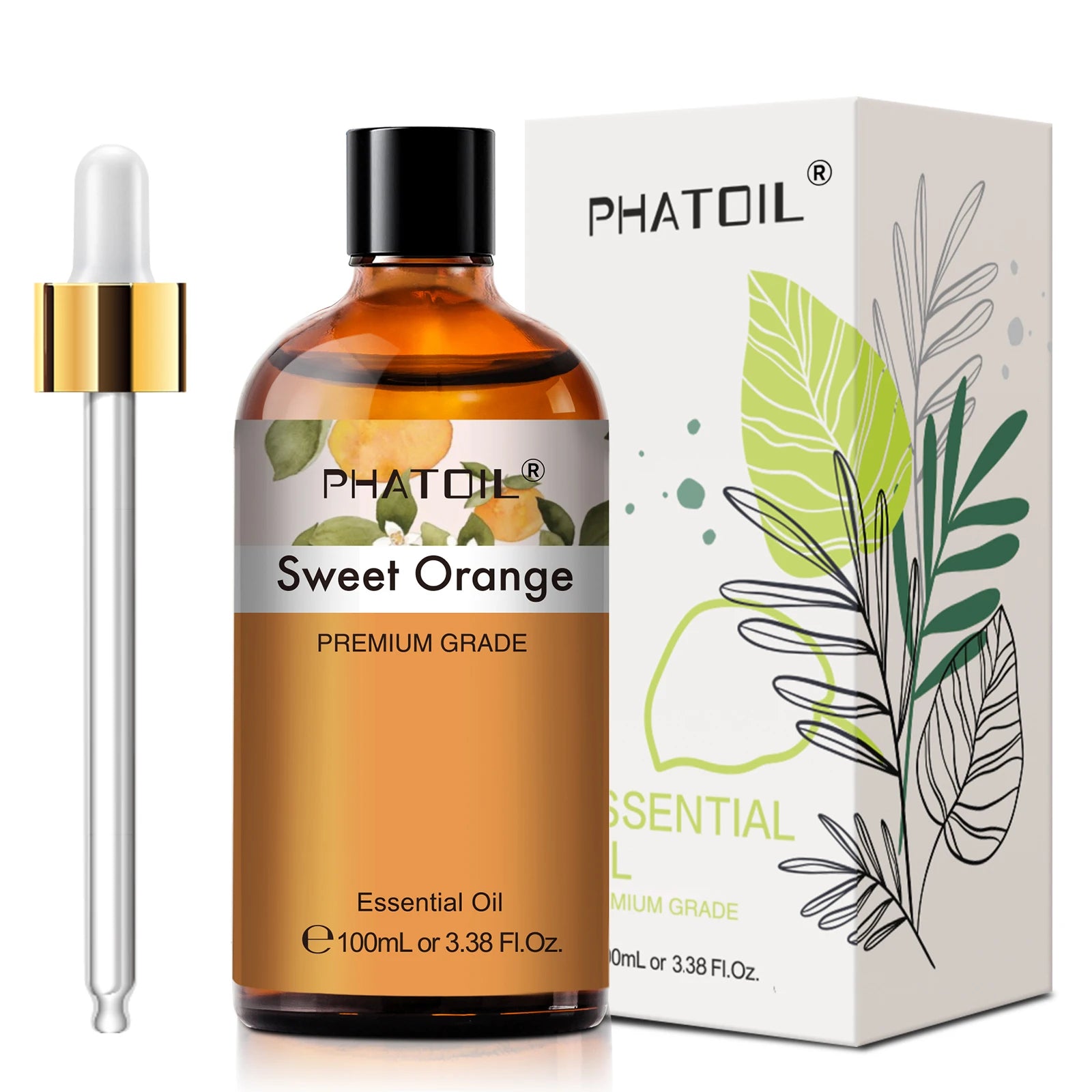 PHATOIL 100ml Essential Oil Set for Aromatherapy Diffusers - Smarsty