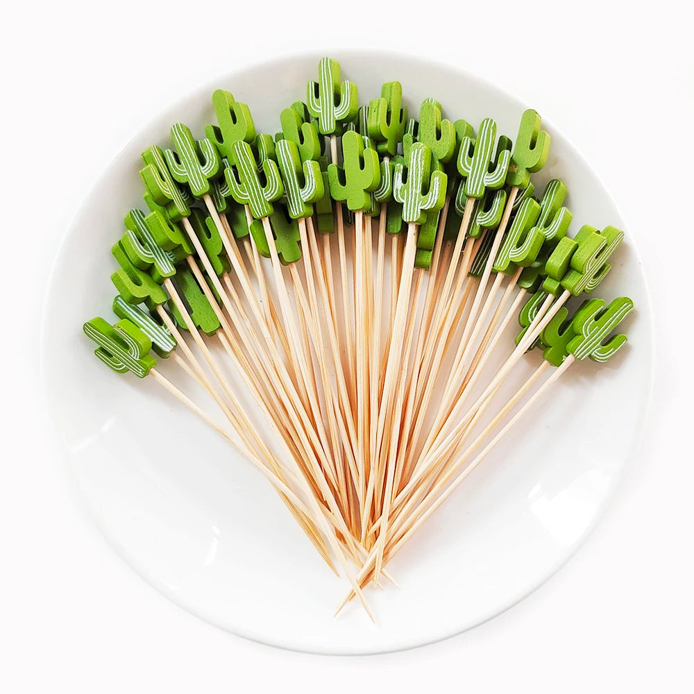 Bamboo Skewers 100Pcs for Parties and Events - Smarsty