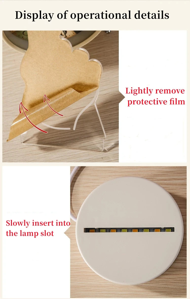 3D Creative Bear Lamp for Unique Bedroom Decor - Smarsty