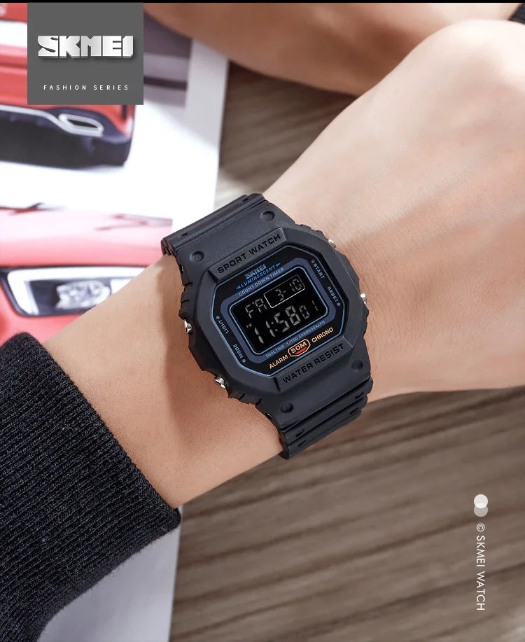 SKMEI 1628 Waterproof Military Digital Watch for Men - Smarsty