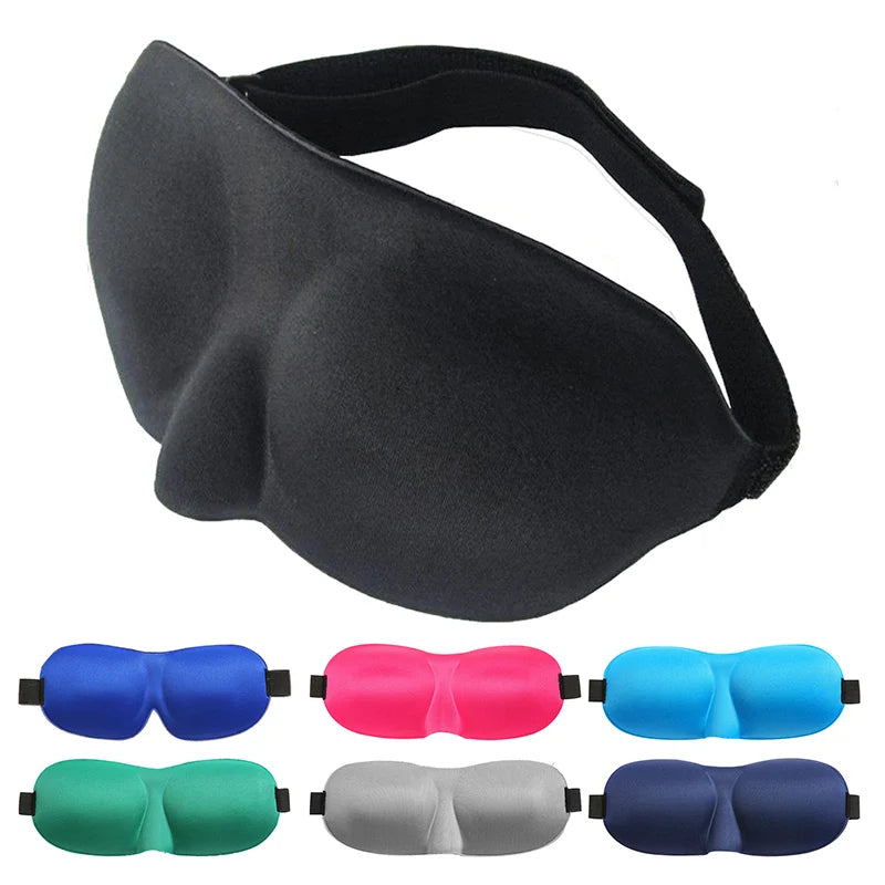 3D Contoured Sleep Eye Mask for Total Light Blockout - Smarsty