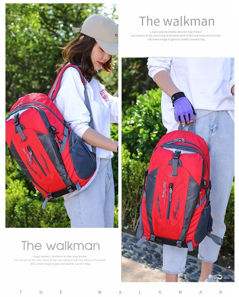 Outdoor Travel Backpack Big Capacity Fashion Travel Backpacks Men Climbing Travel Backpack Classic Sport Travel Backpacks - Smarsty