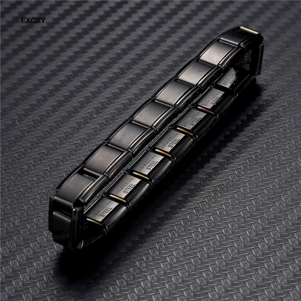 9mm Stainless Steel Bracelet Unisex Daily Wear Charm - Smarsty