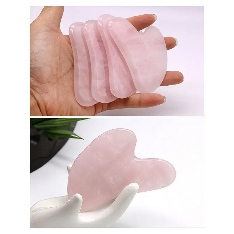 Rose Pink Gua Sha Massage Board for Face Lift - Smarsty