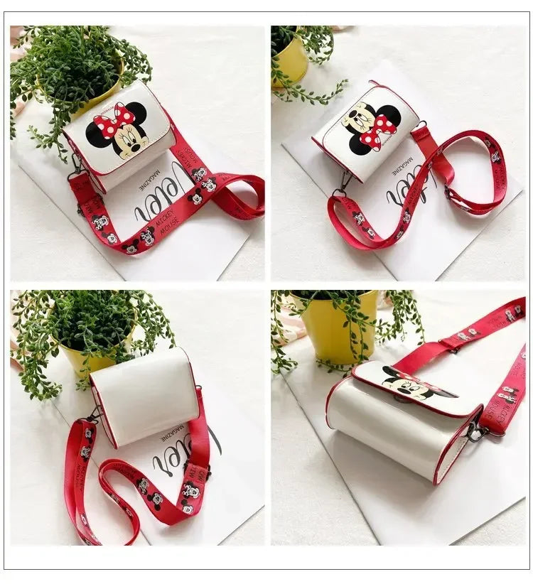 Disney Mickey Mouse Cute Kids Crossbody Bag for Girls - Smarsty