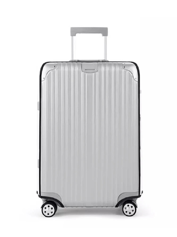 Transparent Pvc Luggage Protective Cover Wheeled Luggage Protective Cover Wear-Resistant Outer Cover Transparent Protective - Smarsty