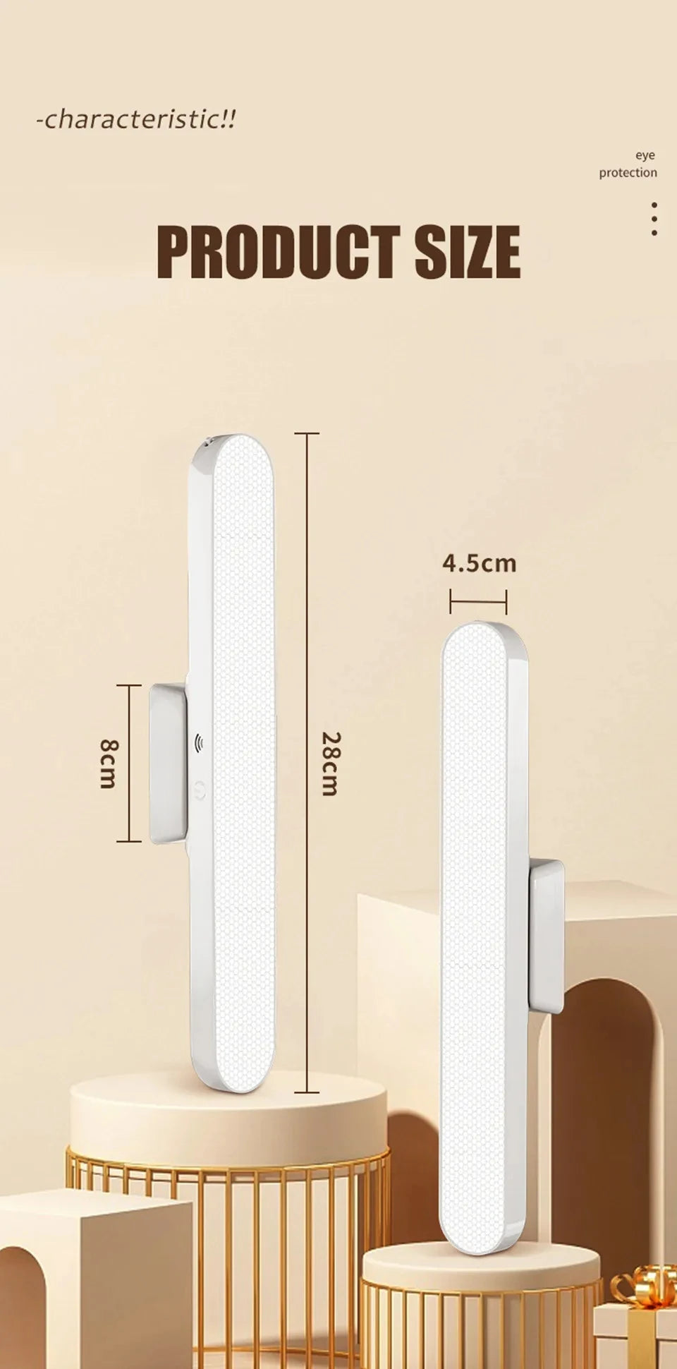 LED Desk Lamp with Three-Speed Dimming for Students - Smarsty
