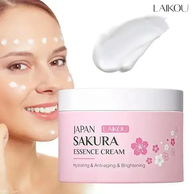 LAIKOU Japan Sakura Face Cream for Smooth Radiant Skin - Smarsty