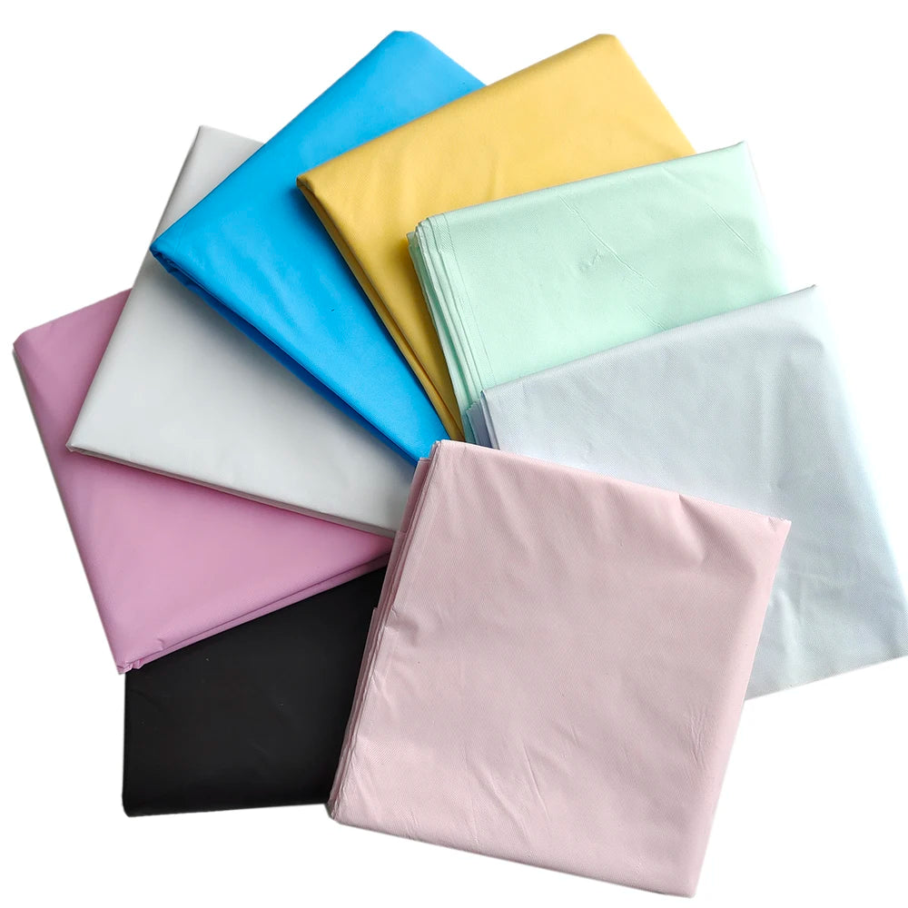 Disposable White Pink Tablecloth for Parties and Weddings - Smarsty