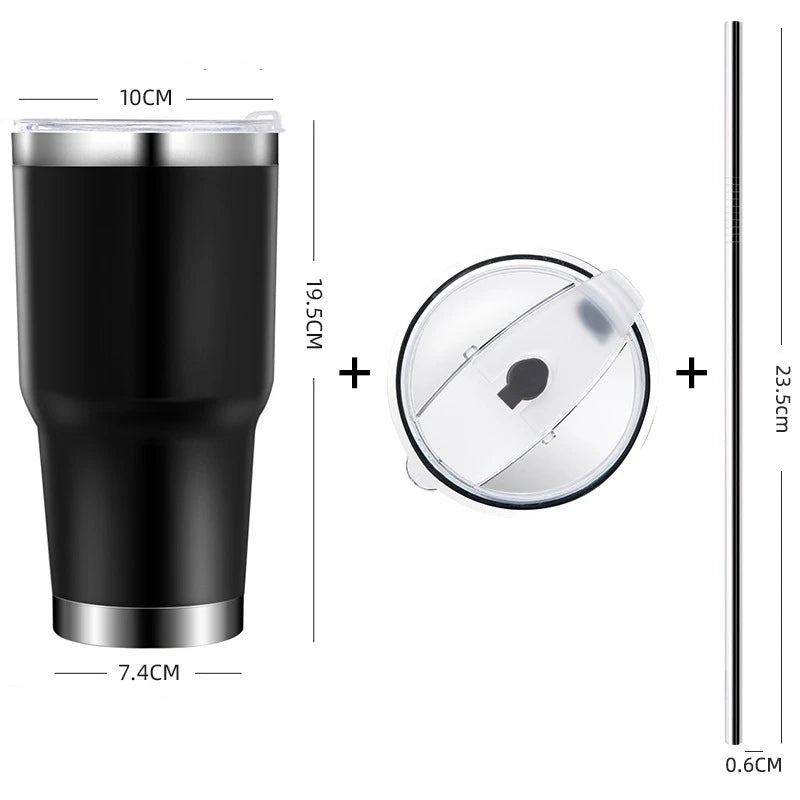 GIANXI Stainless Steel Travel Mug with Leak Proof Lid - Smarsty