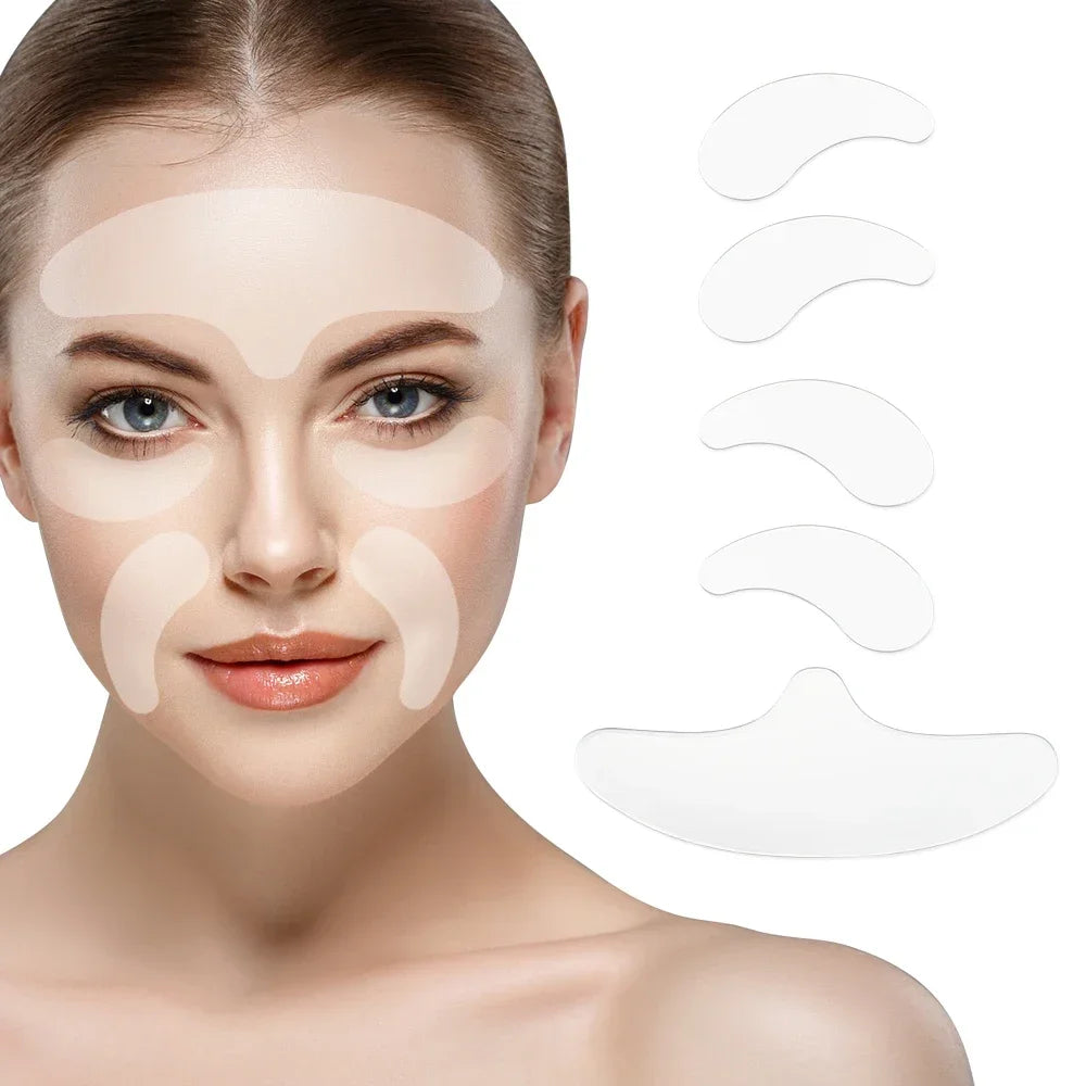 Reusable Anti Wrinkle Silicone Patches for Youthful Skin - Smarsty