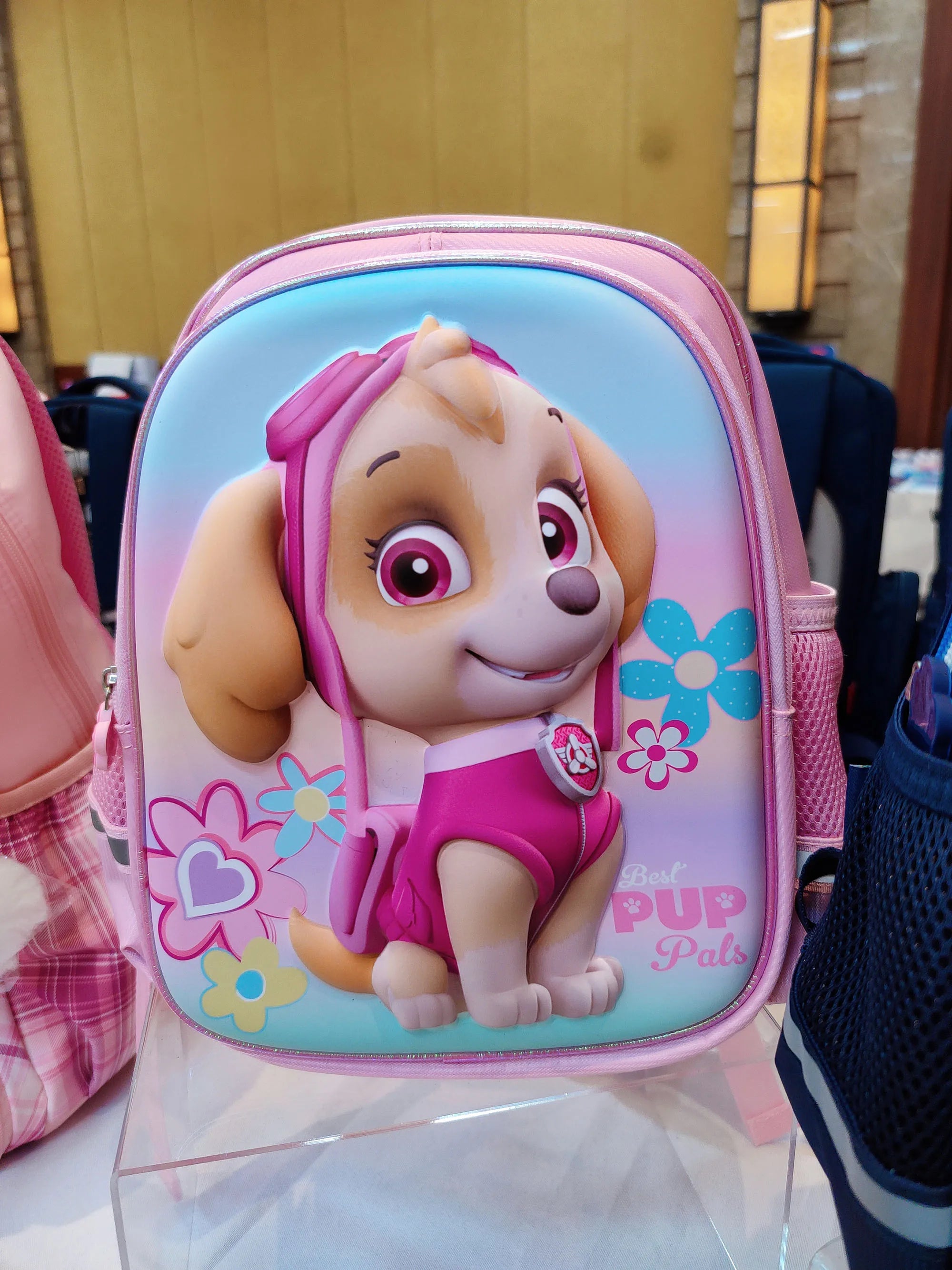 Cute Dog Character Kids Backpack School Bag For Girls Boys - Smarsty