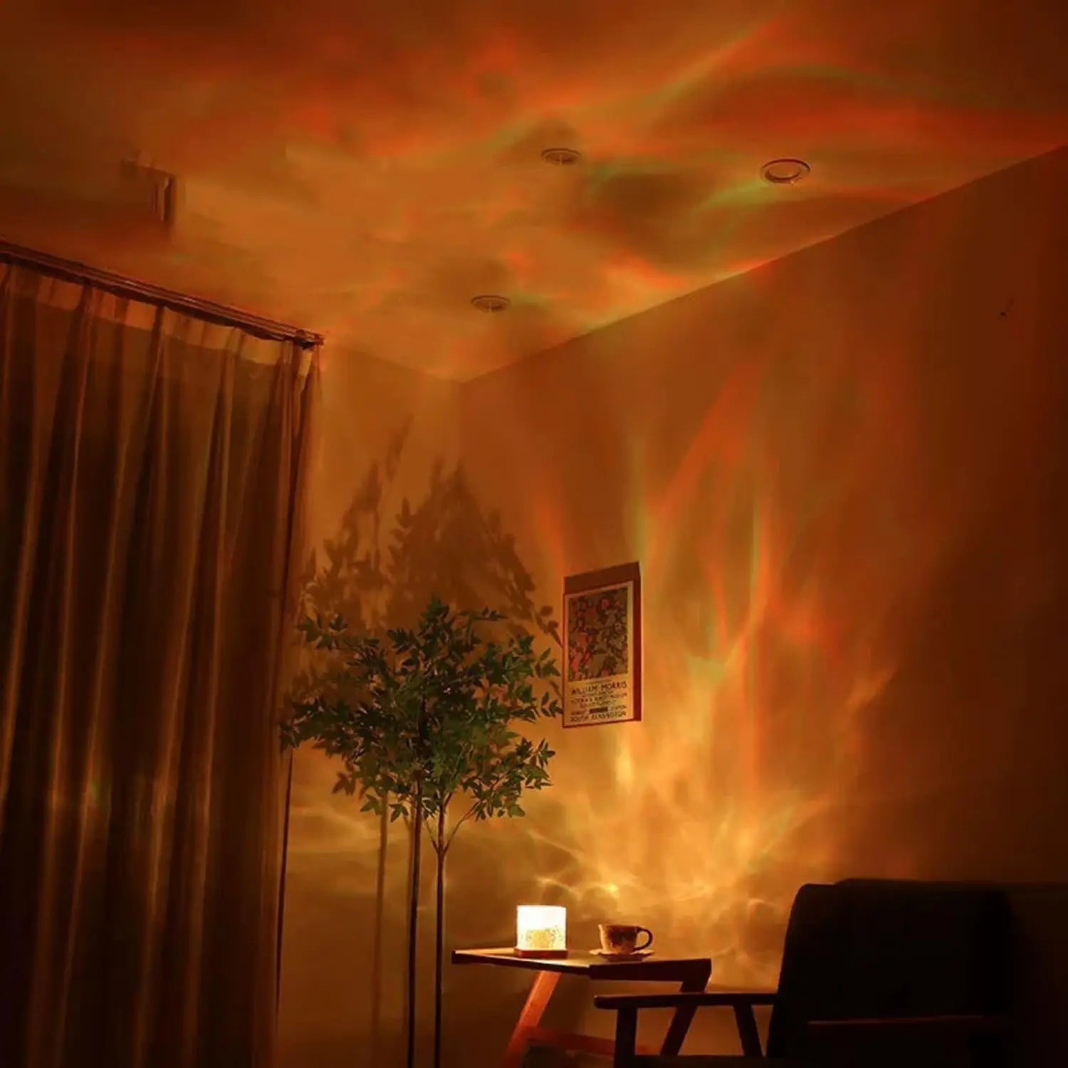 Ocean Wave Projector Light with 16 Color Options - Smarsty