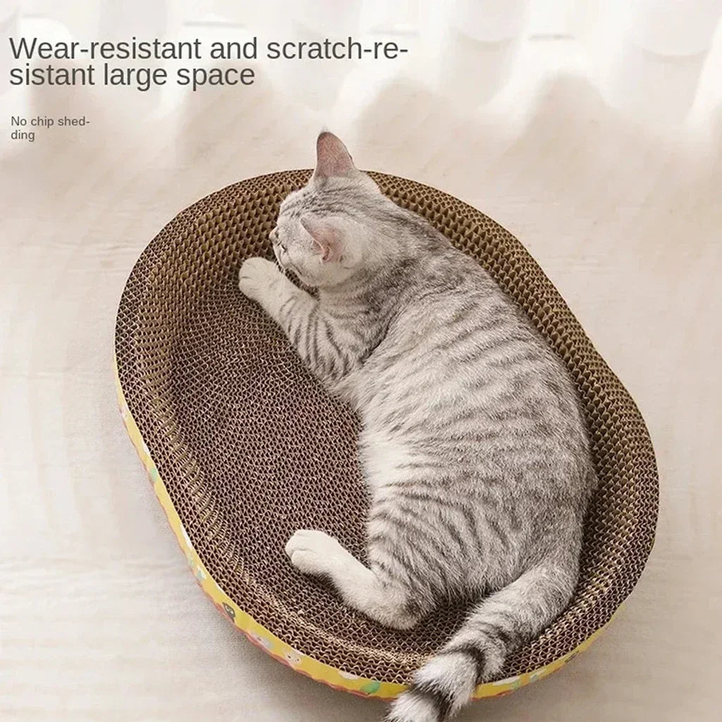 Cat Scratching Board with Durable Corrugated Paper - Smarsty