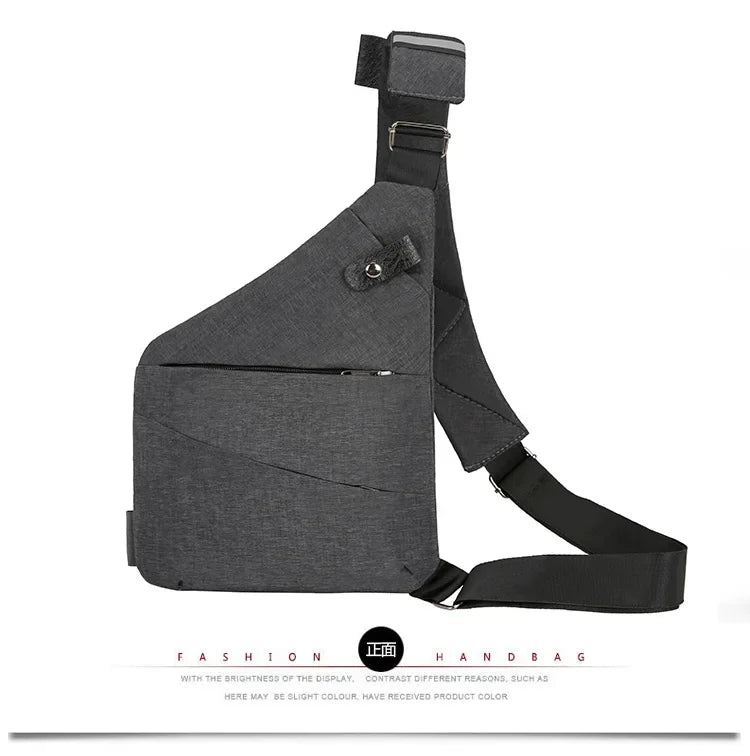Anti Theft Travel Crossbody Bag With Hidden Wallet Secure - Smarsty