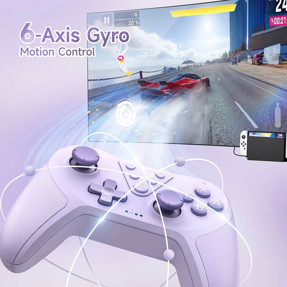 EasySMX T37 Wireless Gamepad with Gyro Motion Control - Smarsty