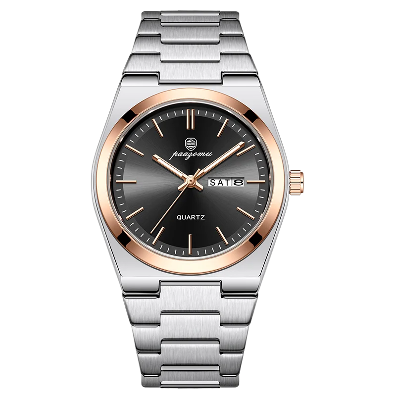 Luxury Waterproof Quartz Men's Watch with Luminous Features - Smarsty