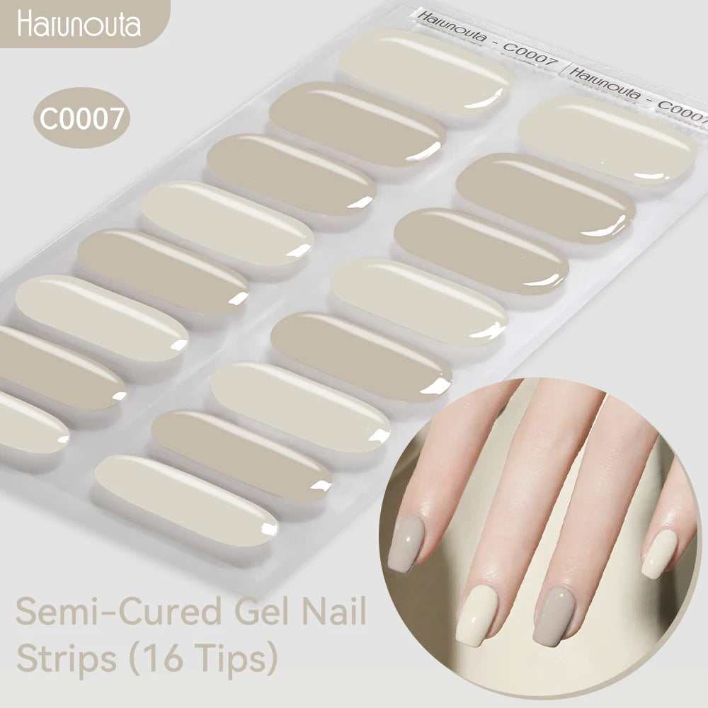 Gradient Auroras Gel Nail Strips for Easy DIY Manicure - Smarsty