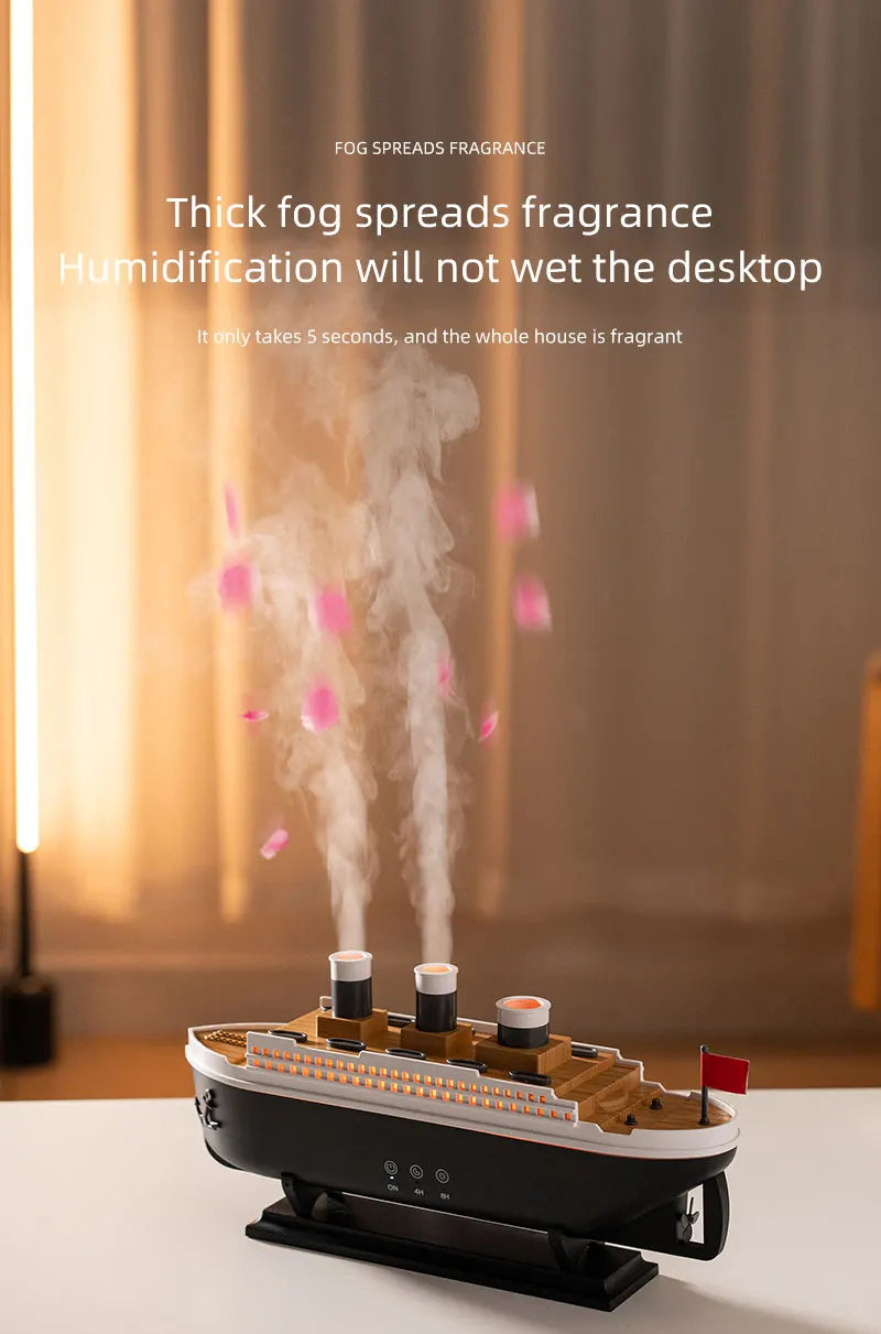 Ultrasound Air Humidifier with Colorful Night Light - Smarsty