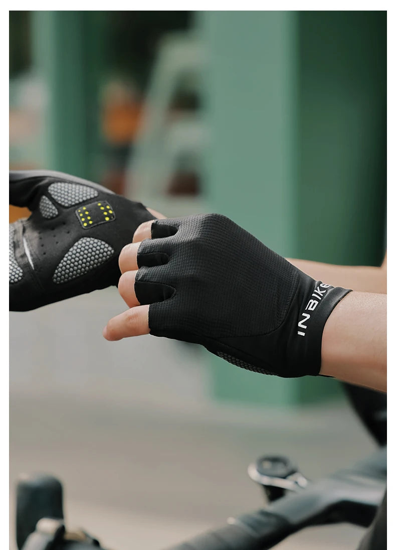 INBIKE Summer Cycling Gloves Shock Absorbing Breathable - Smarsty
