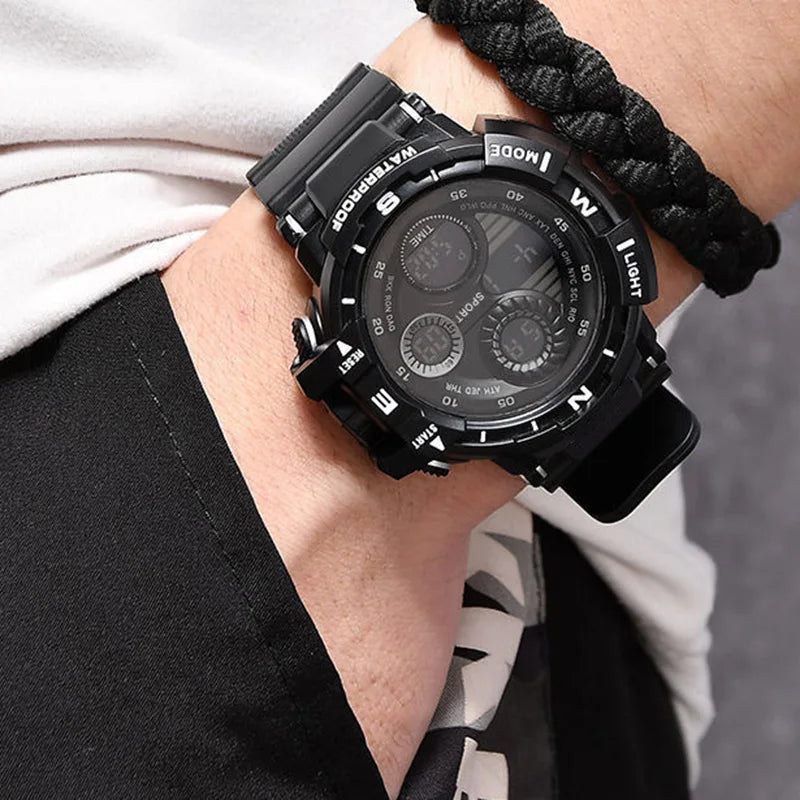 YIKAZE Waterproof Digital Sports Watch for Men - Smarsty