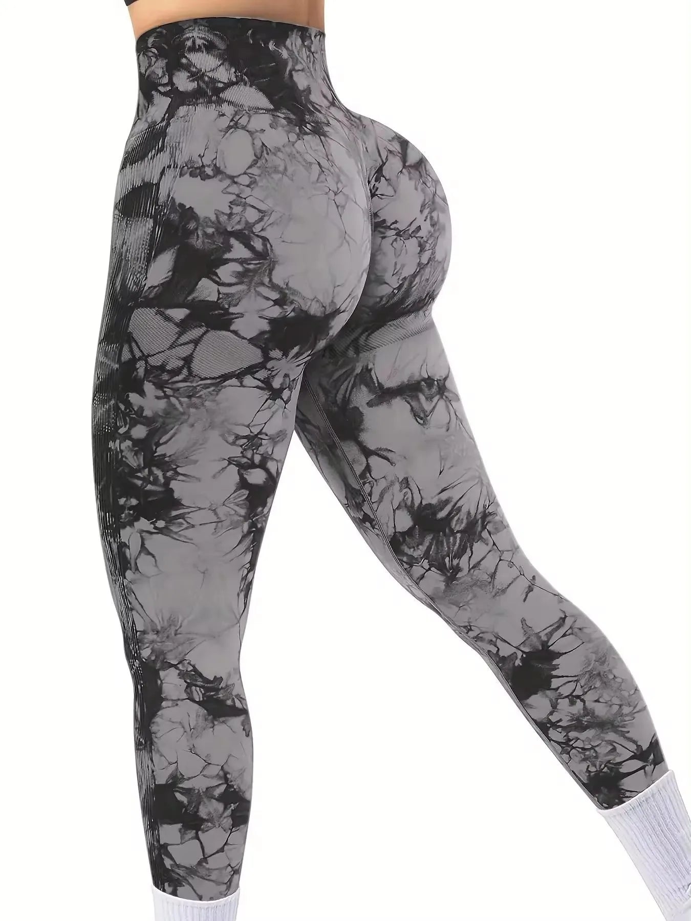 Women Yoga Pants Sport Leggings Seamless High Waist Push Up Woman Tights Fitness Workout Leggins Gym Clothing - Smarsty